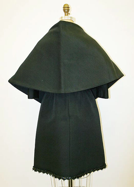 Cocktail ensemble, House of Givenchy (French, founded 1952), silk, glass, plastic, French