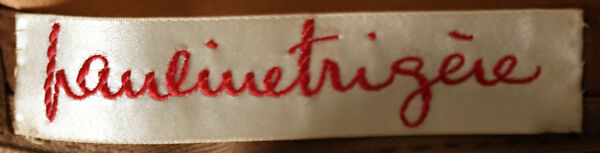 Cocktail ensemble, Pauline Trigère (American, born France, Paris 1908–2002 New York), silk, feathers, wool, American