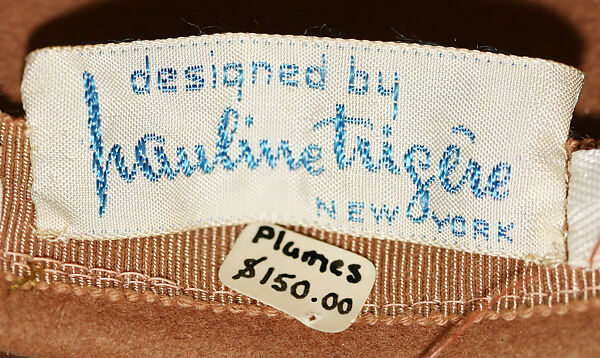 Cocktail ensemble, Pauline Trigère (American, born France, Paris 1908–2002 New York), silk, feathers, wool, American