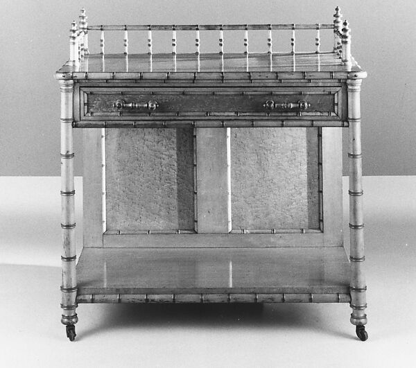 Wash Stand, Attributed to R. J. Horner and Company, Maple, American 