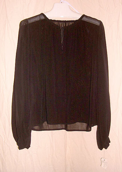 Ensemble, Yves Saint Laurent (French, founded 1961), leather, wool, silk, French