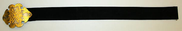Ensemble, Yves Saint Laurent (French, founded 1961), leather, wool, silk, French