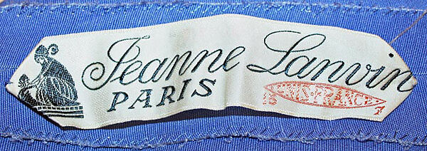 Wedding ensemble, House of Lanvin (French, founded 1889), linen, silk, cotton, French