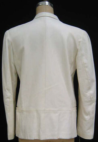 Ensemble, Gianni Versace (Italian, founded 1978), leather, plastic, Italian