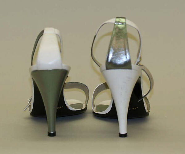 Ensemble, Gianni Versace (Italian, founded 1978), leather, plastic, Italian