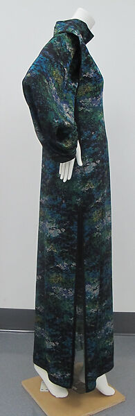 Evening ensemble, Yves Saint Laurent (French, founded 1961), silk, French