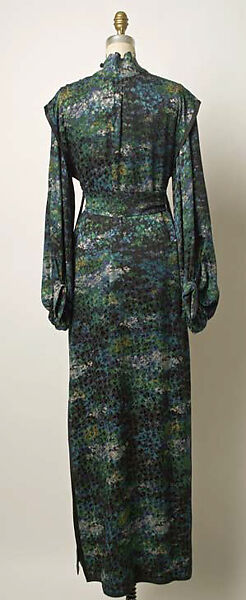 Evening ensemble, Yves Saint Laurent (French, founded 1961), silk, French
