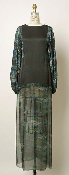 Evening ensemble, Yves Saint Laurent (French, founded 1961), silk, French