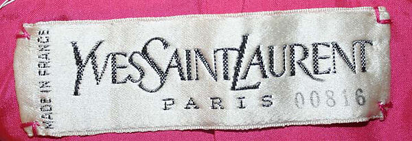 Ensemble, Yves Saint Laurent (French, founded 1961), wool, silk, French