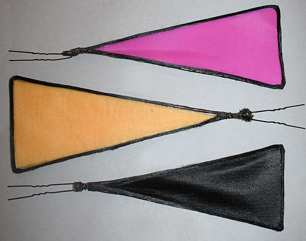 Evening ensemble, (a) Yves Saint Laurent (French, founded 1961), silk, synthetic fiber, metal, plastic, French