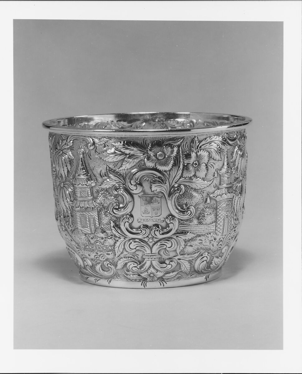Waste Bowl, Andrew Ellicott Warner (1786–1870), Silver, American