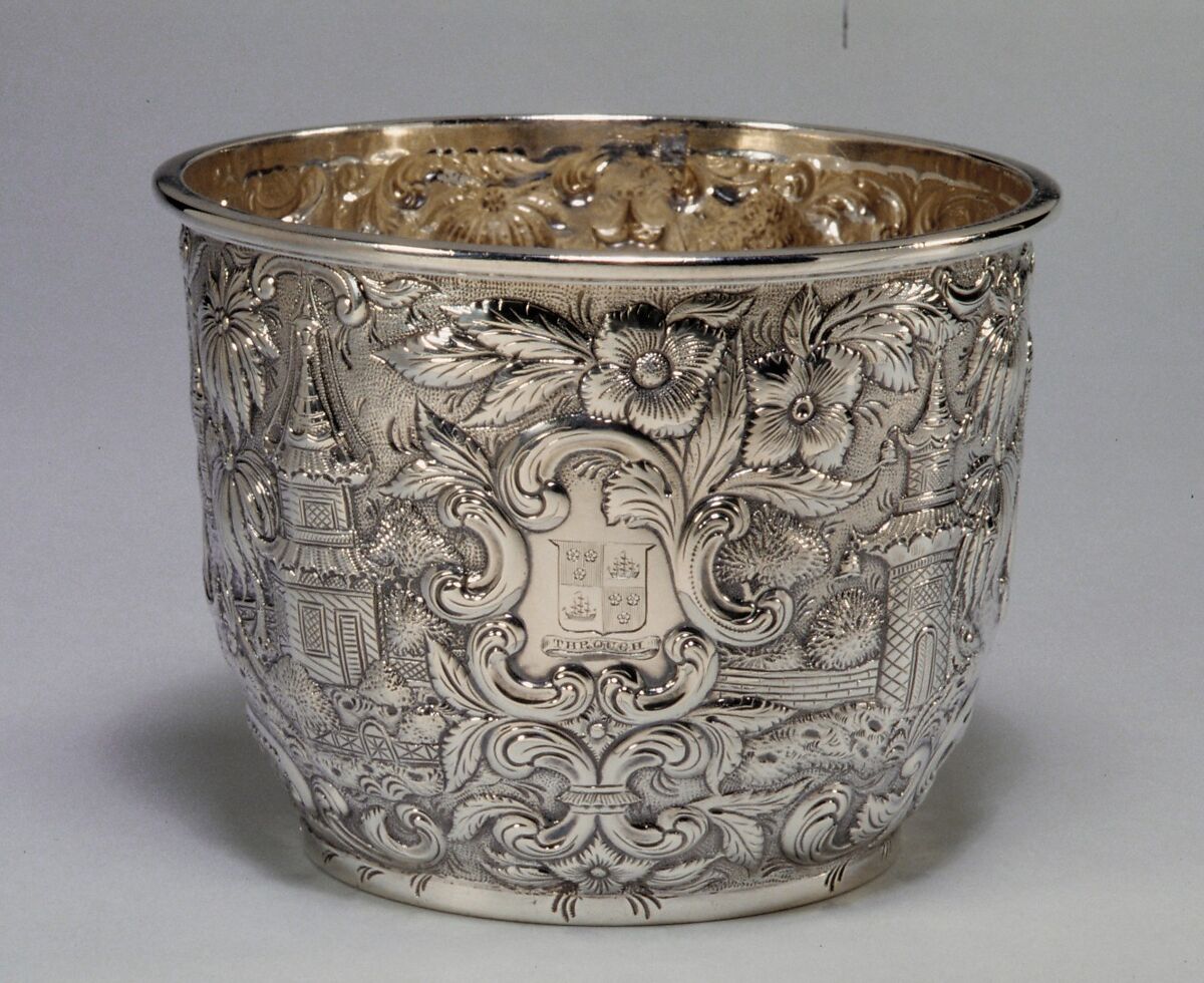 Waste Bowl, Andrew Ellicott Warner (1786–1870), Silver, American 