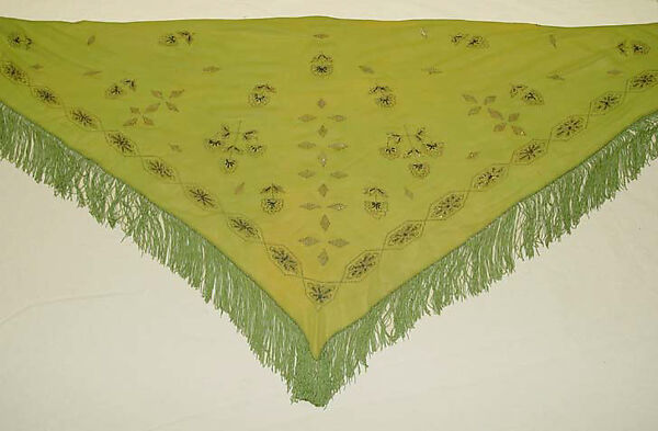 Evening ensemble, Paul Poiret (French, Paris 1879–1944 Paris), silk, French