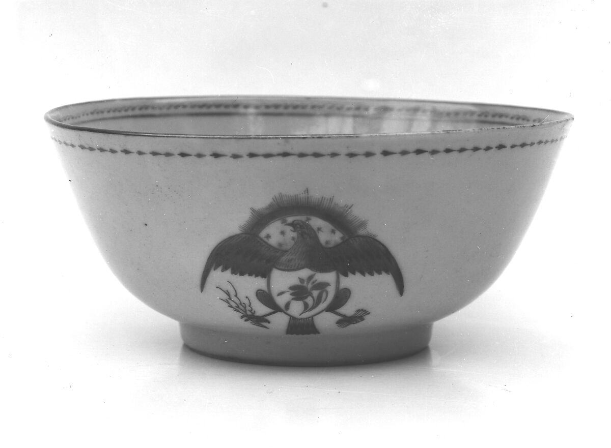 Slop Bowl, Porcelain, Chinese 