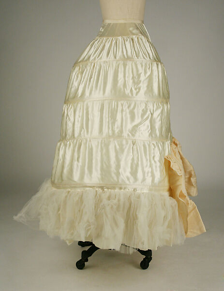 Evening dress, Mainbocher (French and American, founded 1930), nylon, rayon, cotton, American