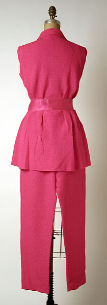 Pajamas, House of Givenchy (French, founded 1952), silk, French