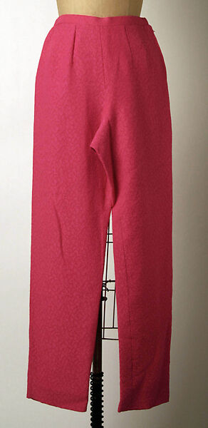 Pajamas, House of Givenchy (French, founded 1952), silk, French