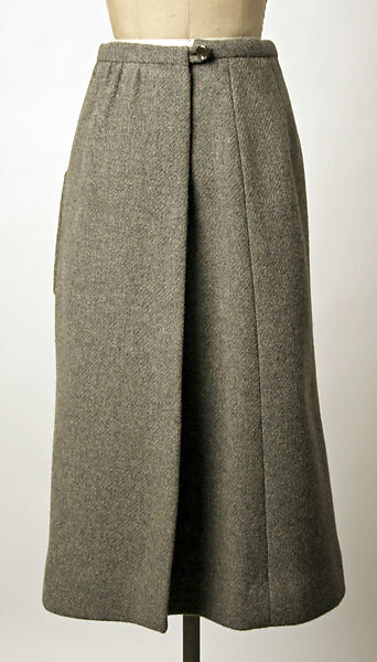 Ensemble, (a–d) Jacques Tiffeau (French, 1927–1988), wool, fur, plastic (vinyl), leather, American