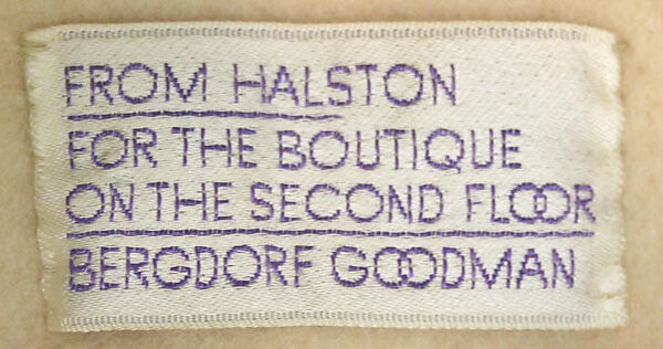 Ski ensemble, Halston (American, Des Moines, Iowa 1932–1990 San Francisco, California), wool, cotton, American