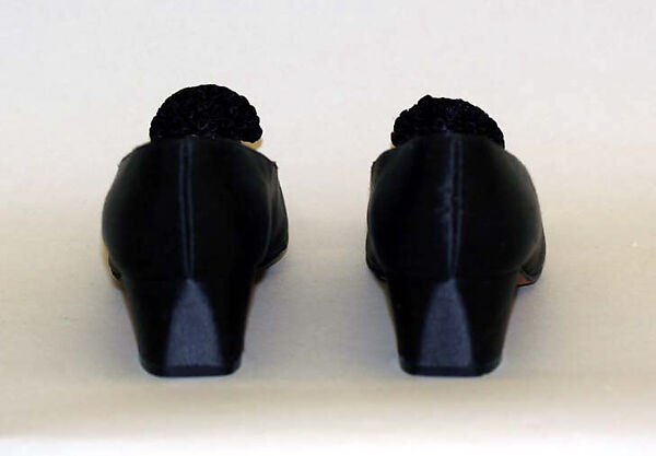 Evening ensemble, (a, b) Victor Joris, (a, b) wool; (c, d) leather, silk; (e, f) nylon, American