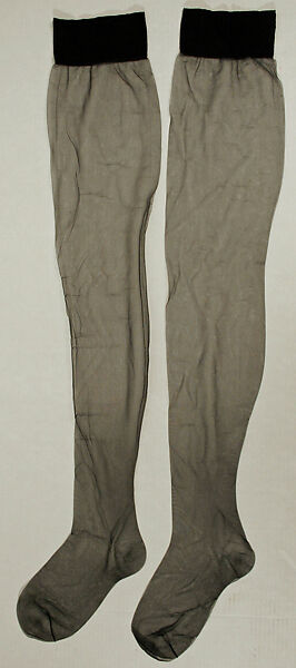 Evening ensemble, (a, b) Victor Joris, (a, b) wool; (c, d) leather, silk; (e, f) nylon, American