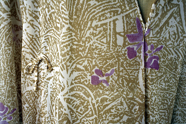 Bathrobe, Vera Neumann (American, 1907–1993), synthetic fiber, American