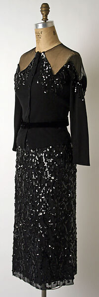 Cocktail ensemble, Sophie Gimbel (American, Houston, Texas 1898–1981 New York), silk, American