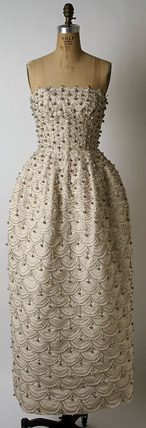 Evening ensemble, Sophie Gimbel (American, Houston, Texas 1898–1981 New York), rayon, glass beads, American