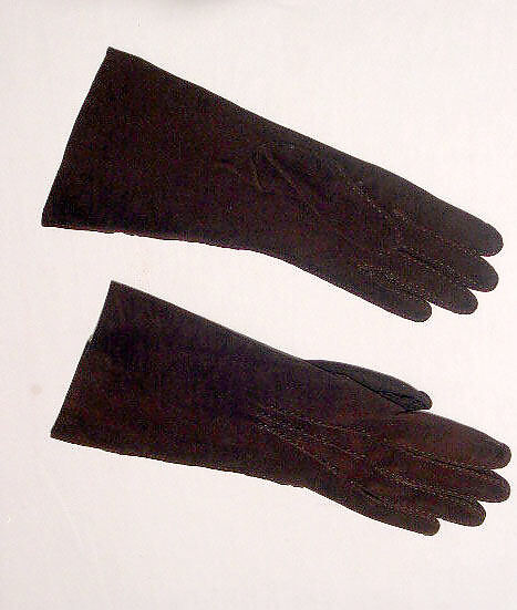 Gloves, leather, American 