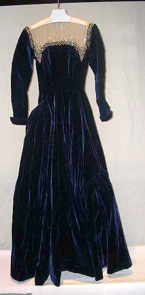 Evening dress, Sophie Gimbel (American, Houston, Texas 1898–1981 New York), a,b) silk, American 