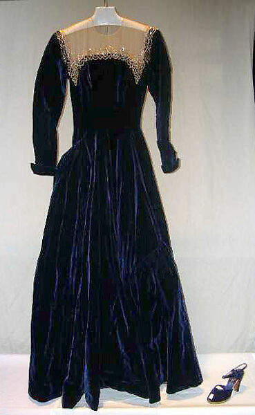 Evening dress, Sophie Gimbel (American, Houston, Texas 1898–1981 New York), a,b) silk, American