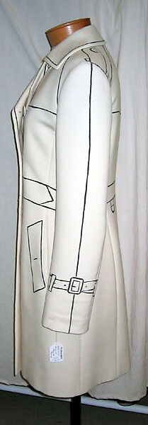 Ensemble, House of Moschino (Italian, founded 1983), a) wool, silk; b) wool, Italian