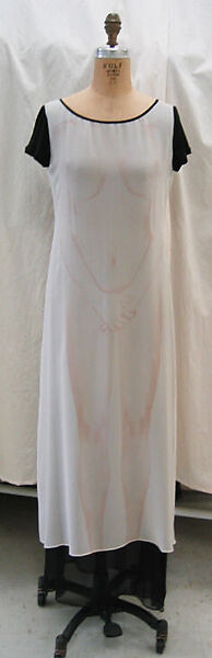 Dress, House of Moschino (Italian, founded 1983), silk, synthetic, Italian