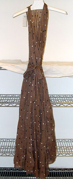 Dress, Claire McCardell (American, 1905–1958), cotton, silk, American