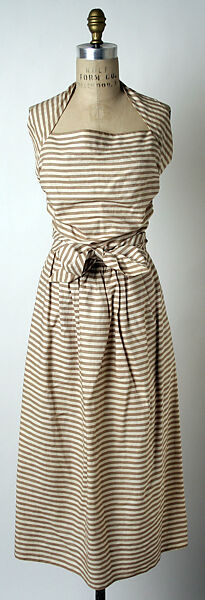 Sundress, Claire McCardell (American, 1905–1958), cotton, American 