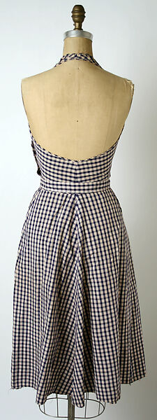 Sundress, Claire McCardell (American, 1905–1958), cotton, American