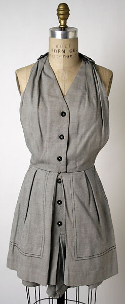 Playsuit, Claire McCardell (American, 1905–1958), [no medium available], American