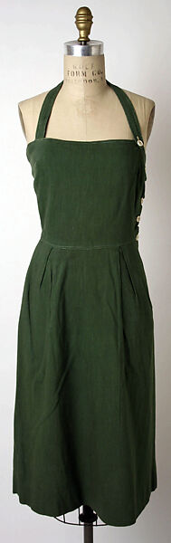 Ensemble, Claire McCardell (American, 1905–1958), cotton, rayon, American