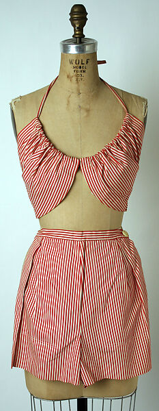 Ensemble, Claire McCardell (American, 1905–1958), cotton, American