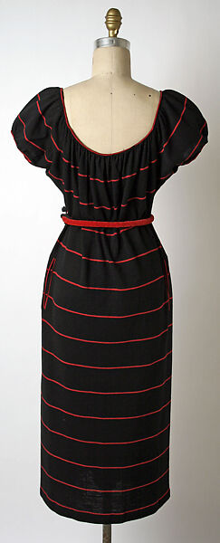 Dress, Claire McCardell (American, 1905–1958), wool, American