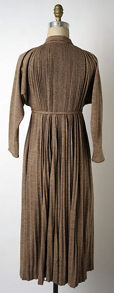 "Monastic Dress", Claire McCardell (American, 1905–1958), wool, American