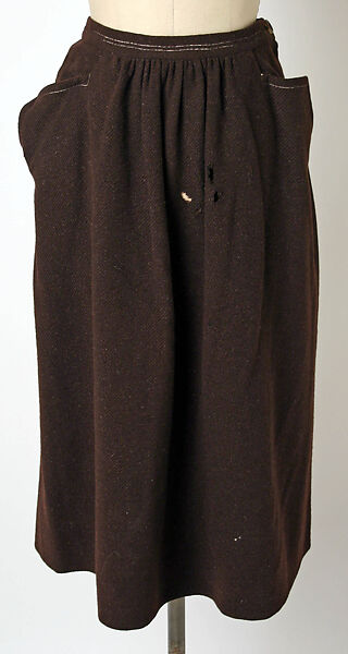 Suit, Claire McCardell (American, 1905–1958), wool, American