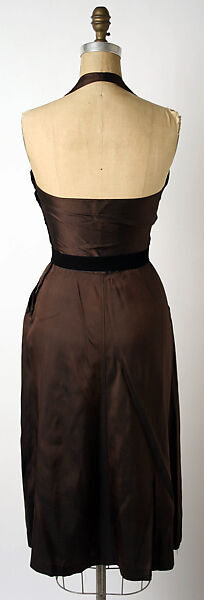 Ensemble, Claire McCardell (American, 1905–1958), rayon, leather, American