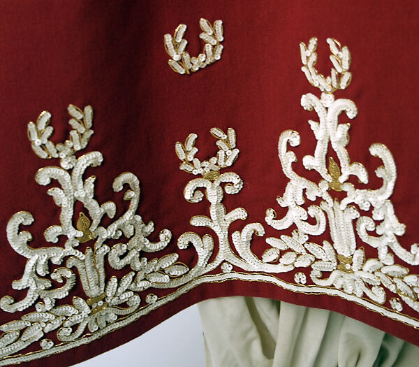 Evening ensemble, Nettie Rosenstein, Inc. (American, 1916–1961), silk, wool, American