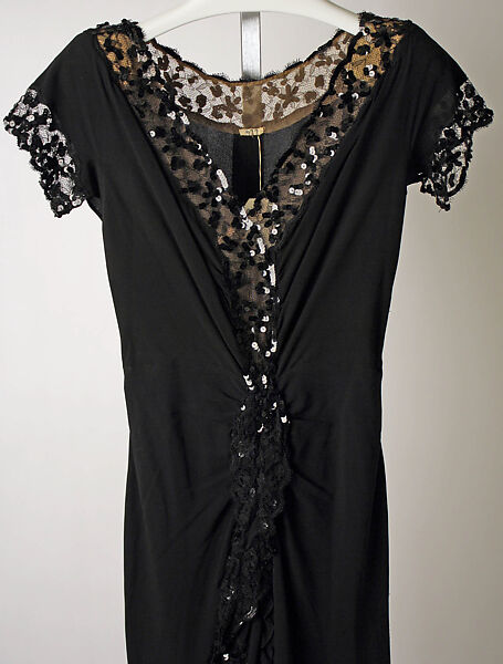 Evening dress, Nettie Rosenstein, Inc. (American, 1916–1961), [no medium available], American