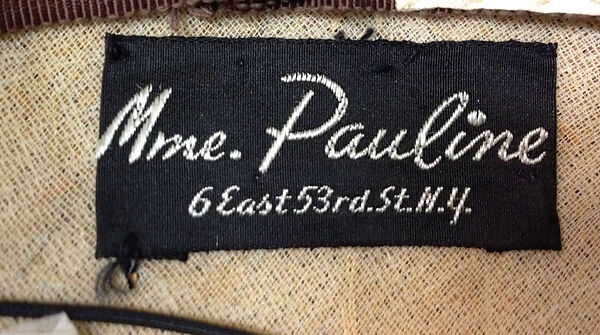 Turban, Madame Pauline, [no medium available], American