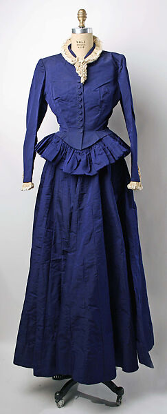 Evening dress, Nettie Rosenstein (American, 1890–1980), silk, American 
