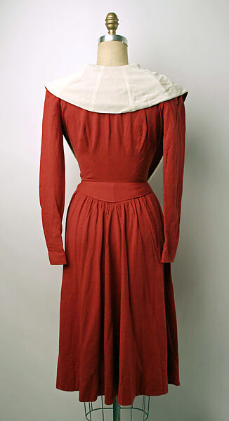Dress, Nettie Rosenstein (American, 1890–1980), [no medium available], American 