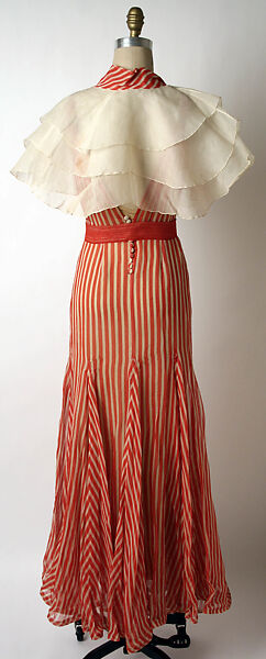 Evening ensemble, Hattie Carnegie, Inc. (American, 1918–1965), silk, American