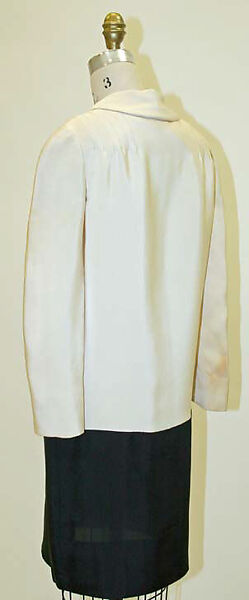 Ensemble, Norman Norell (American, Noblesville, Indiana 1900–1972 New York), (a) wool; (c) silk, American